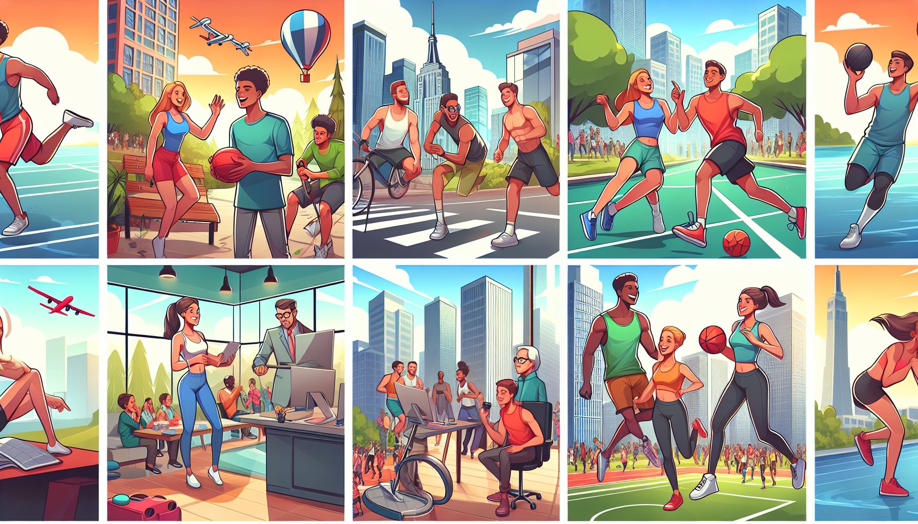 Спорт — өмір салты: пайдасы және қоғамға әсері screenshot