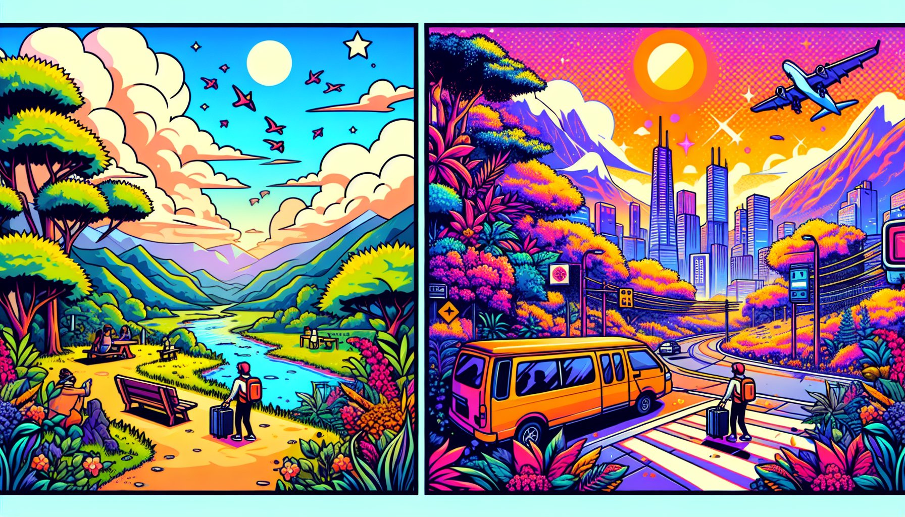 Sarlavha: Sayohatlar: Yangi ufqlar orqali dunyoni kashf etish